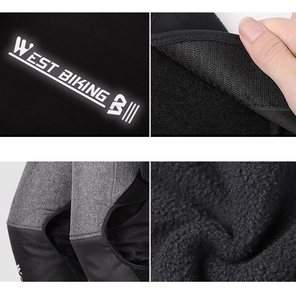 

1 Pair High Quality Electric Bike Leggings 3D Ergonomic Design Motorcycle Bicycle Cold Wind Protection Warm Winter Legwarmers