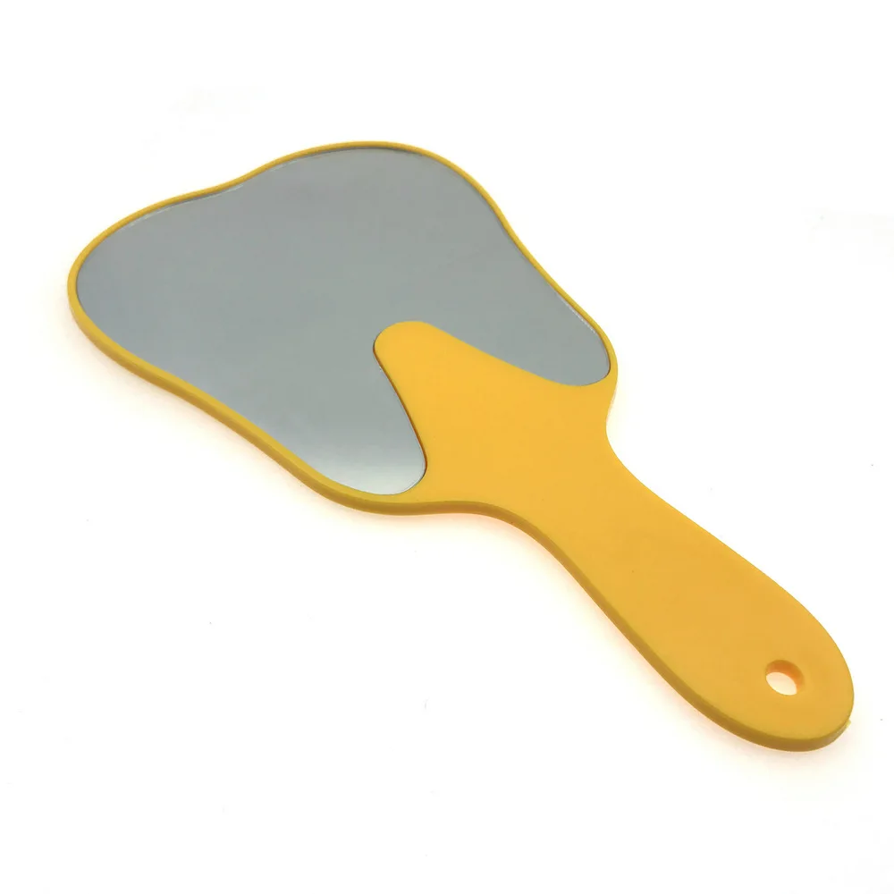 1 шт. симпатичная ручка стоматологического зеркала инструмент Небьющийся