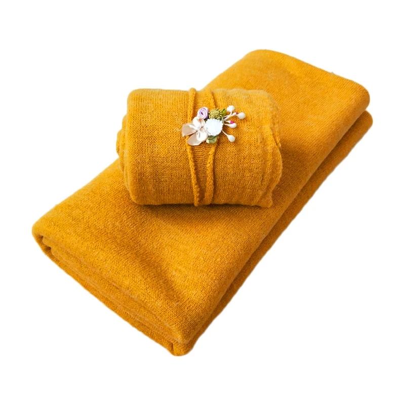

2 Pcs Newborn Photography Props Baby Wraps Blanket Photo Shooting Accessories K1KC