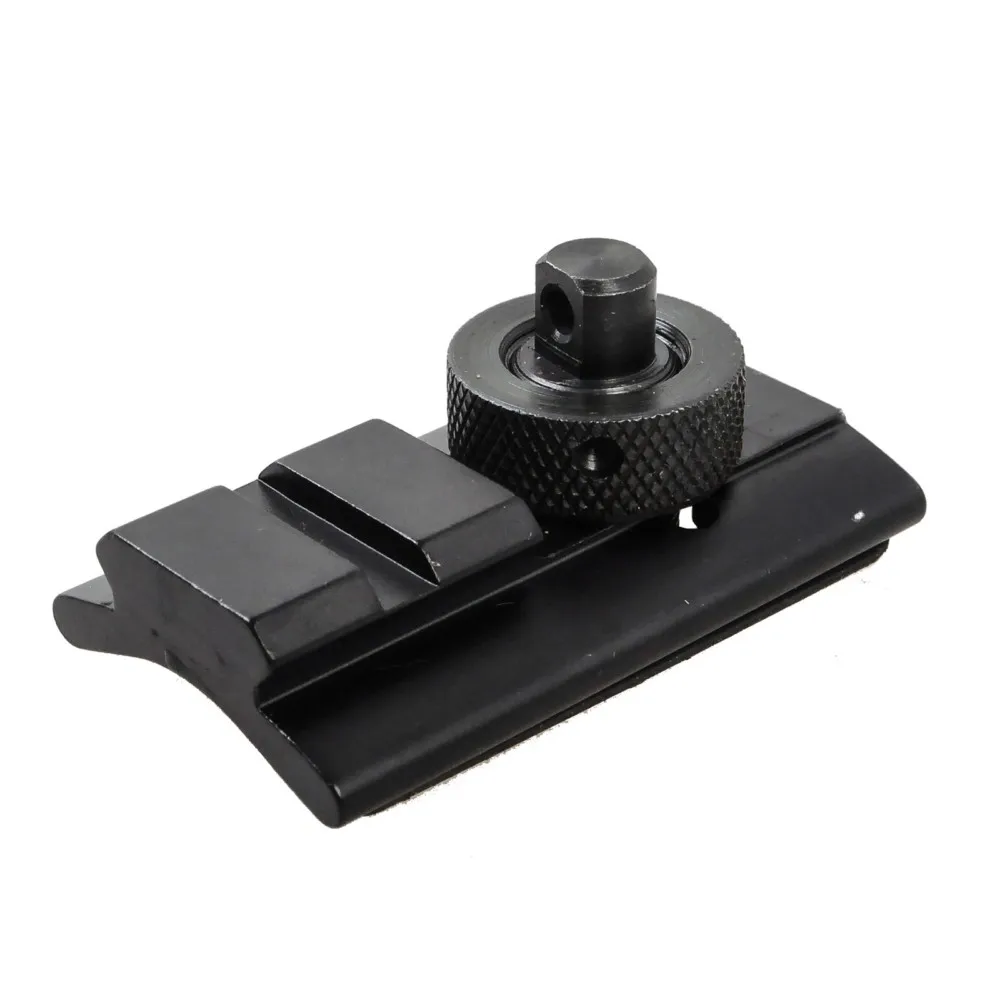 Tactical Airsoft Rifle Hunting Bipod Weaver Rail Sling Stud Swivel Picatinny Slot Adaptor 20mm Paintball Bipod Adapter Mount