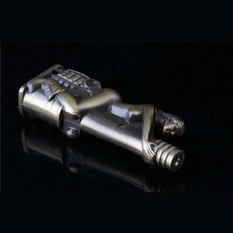 ветрозащитный металл Зажигалка созидательный зажигалки форсунка факел бутан