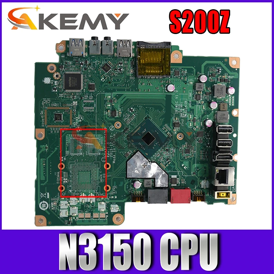 

00XG049 For LENOVO Ideapad S200Z N3150 Notebook Mainboard IBSWSC LA-C671P SR2A8 DDR3 Laptop Motherboard