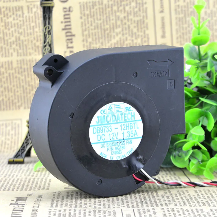 

Brand new original CPU fan 9 cm blower DB9733-12HBTL 12V