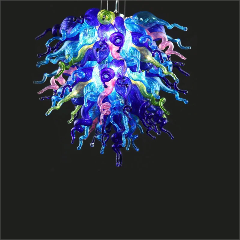 

Сделанный на заказ декоративный ручной работы выдувной стеклянный канделябр Chihuly Мини Дом элегантный стиль выдувное вручную стекло вилла п...