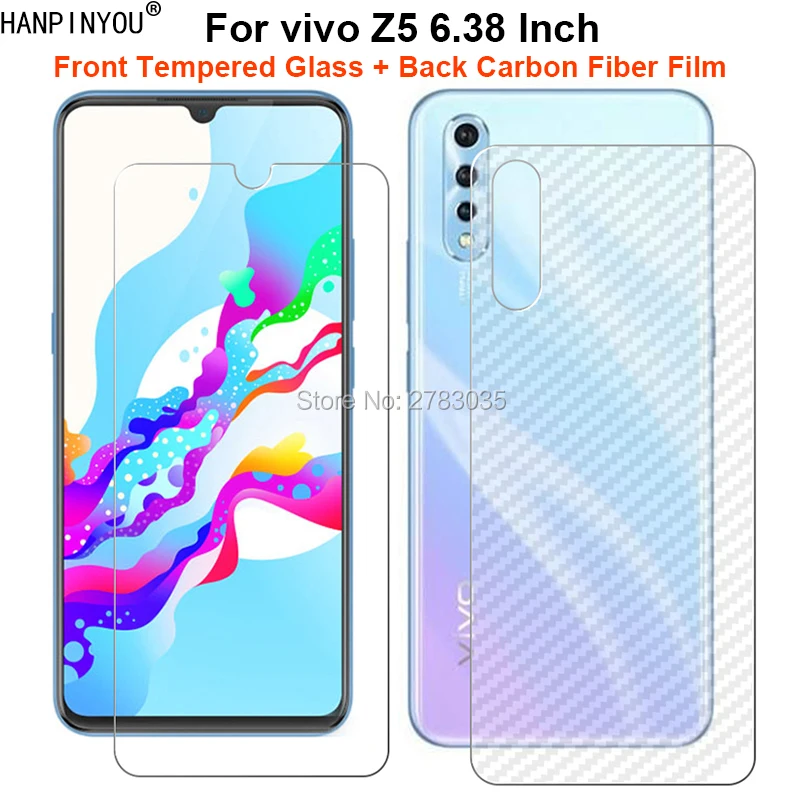 ДЛЯ vivo Z5 6 38 &quot1 комплект = мягкая задняя пленка из углеродного волокна +