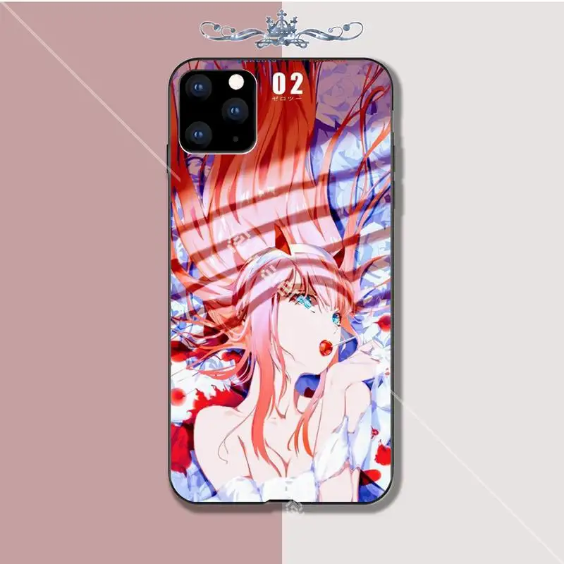 Darling в FranXX Роскошный чехол для мобильного телефона чехлы iphone 5s se 2020 6 6s 7 8 plus x xs max xr