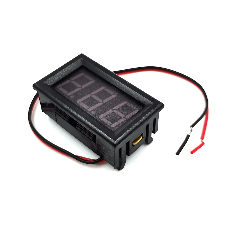 0 56 Цифровой вольтметр DC5 120V/DC 5 в до 120 цифровой напряжение Панель метр для 12 В 24 96