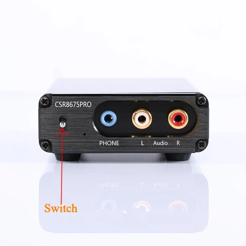 Беспроводной ресивер Lossless HIFI CSR8675 APTX HD Bluetooth 5 0 адаптер ES9018K2M I2S DAC декодирование 24