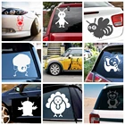 Бесплатная доставка животных автомобиля стикер автомобиля Стиль смешной Авто наклейки и наклейки аксессуары для автомобиля