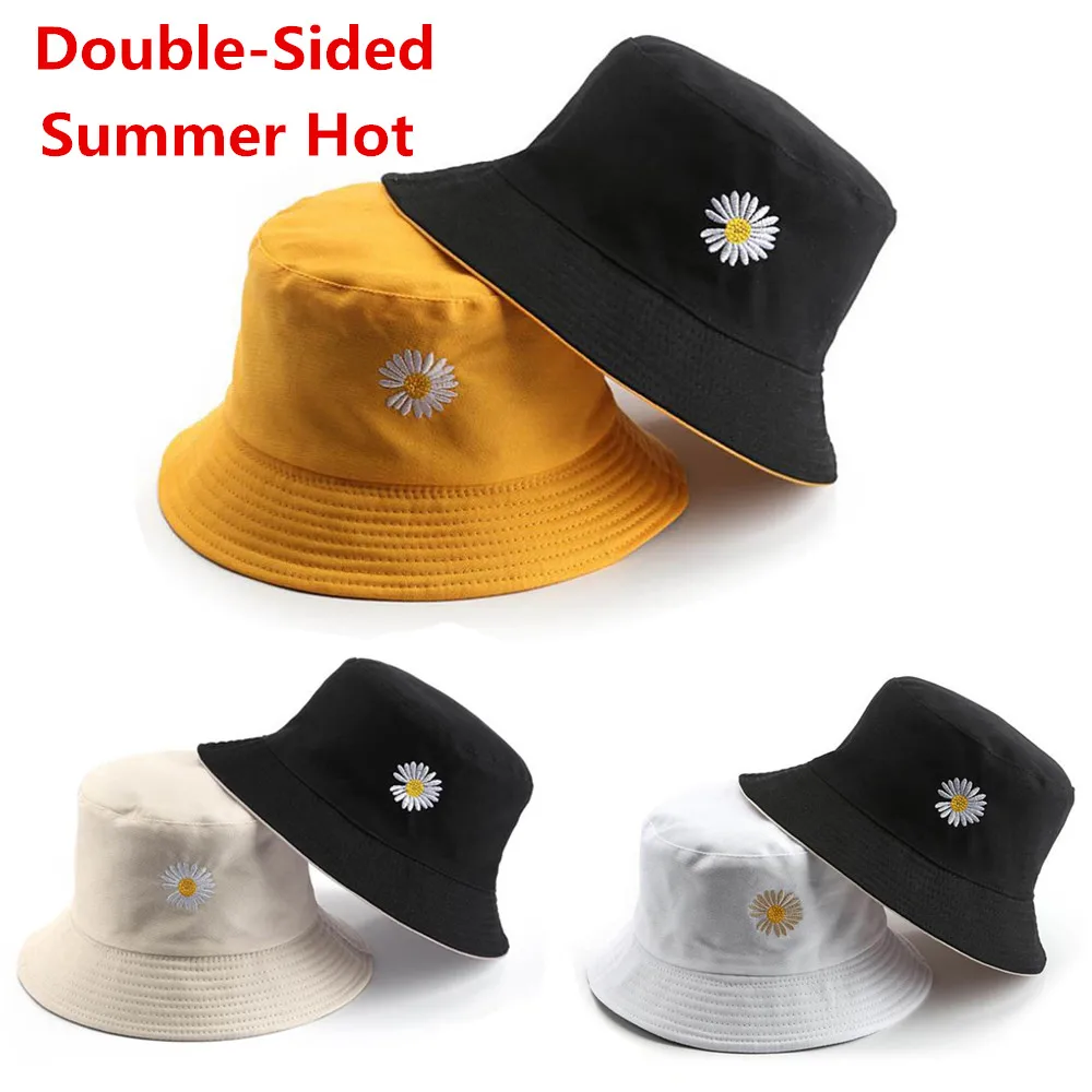 Двусторонняя Панама из хлопка складная для мужчин и женщин 1 шт. | Аксессуары