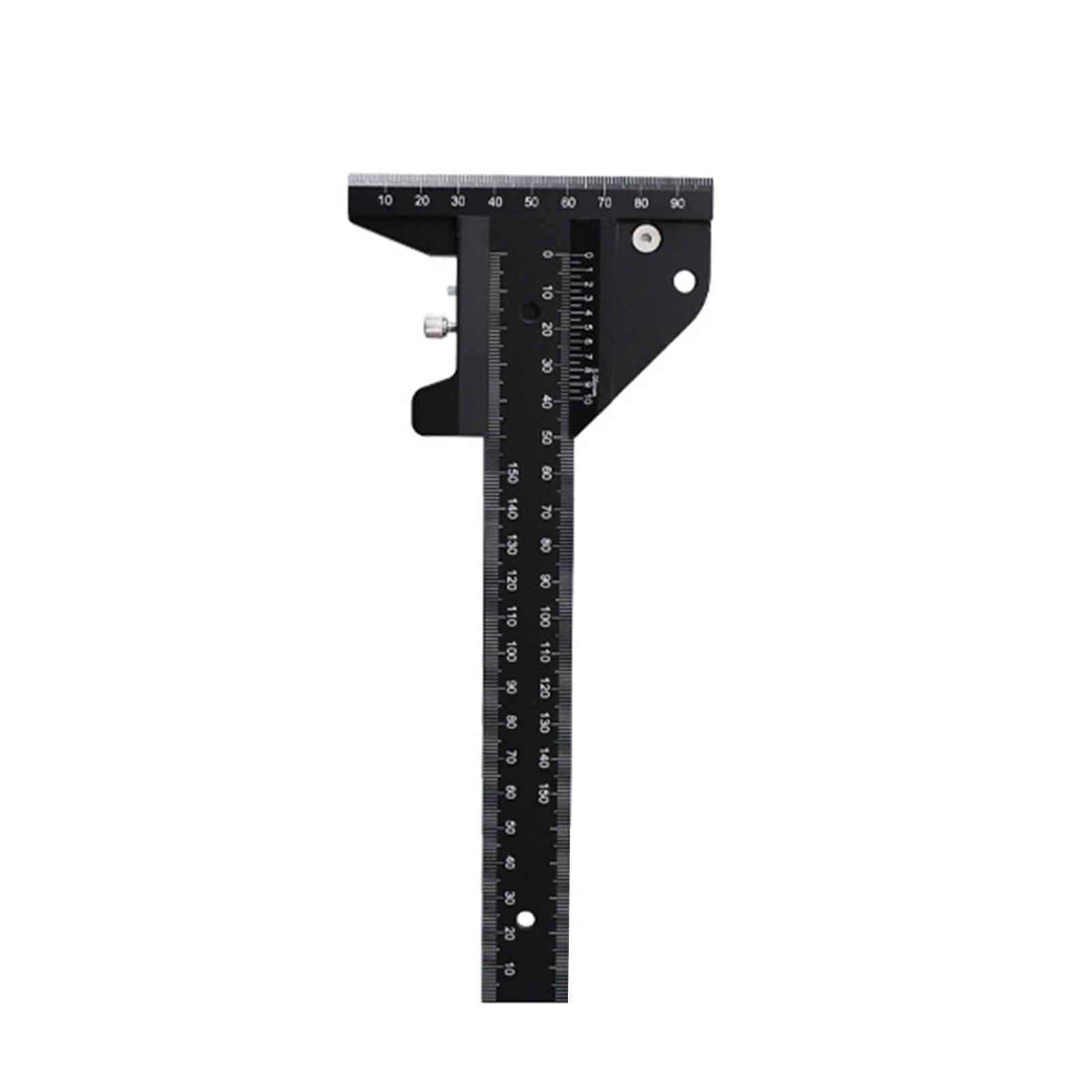 

Woodworking Multifunctional Marking Ruler Aluminum Alloy T-Shaped Rulers Woodwork Scriber DIY Carpentry Tool Measuring Tools