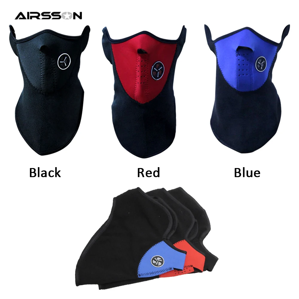 Страйкбол Половина уход за кожей лица крышка капота защиты Велоспорт теплые