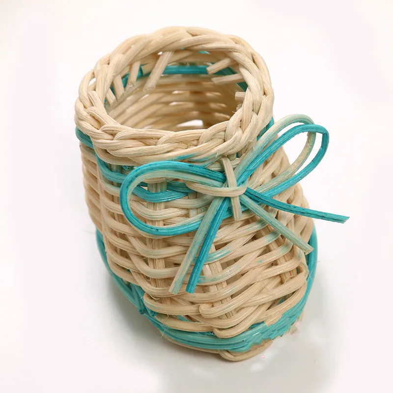 24 шт. ротанг Детская обувь Детские сувенир с душем подарок для гостей