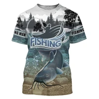 hot selling carp fishing 3d all over print mans t shirt harajuku o neck fashion short sleeve shirt oversized t shirt