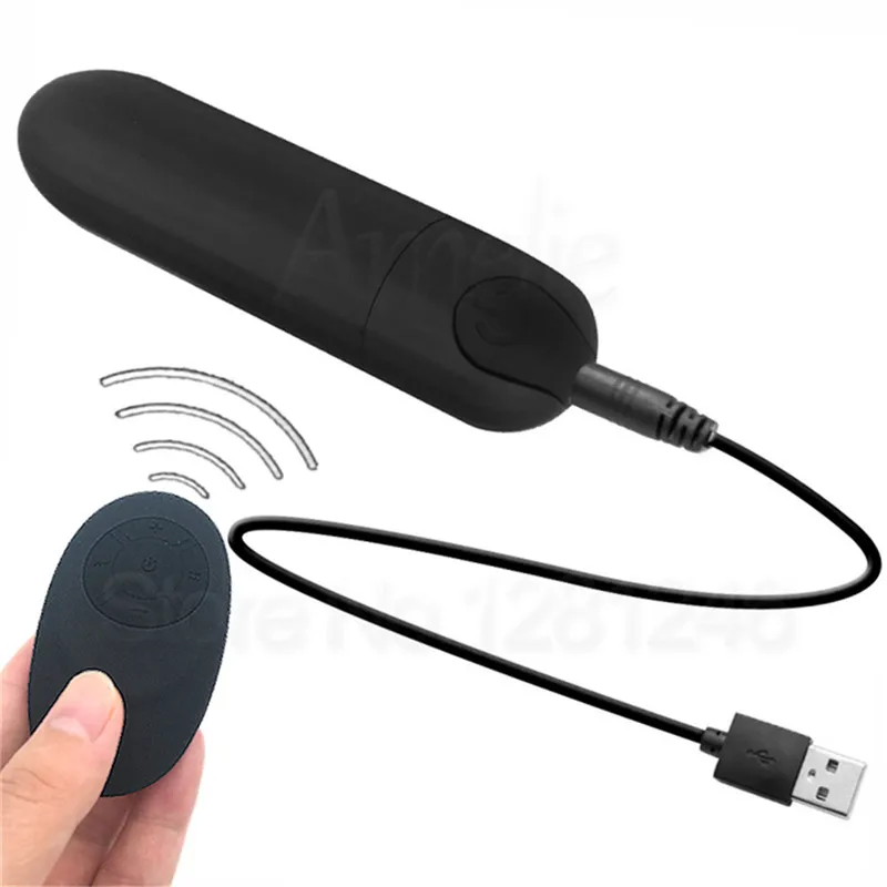 Беспроводной 10 скоростной мощный вибрирующий мини вибратор в форме пули