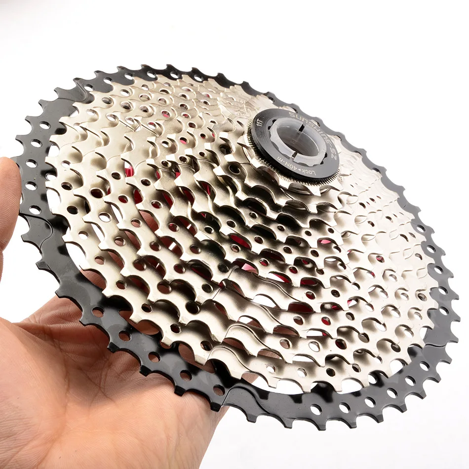 SUNSHINE MTB Cassette 8 9 10 11 12 Speed 32/36/40/42/46/50/52T Mountain Bicycle Freewheel Bike Sprocket For Shimano SRAM SUNRACE |