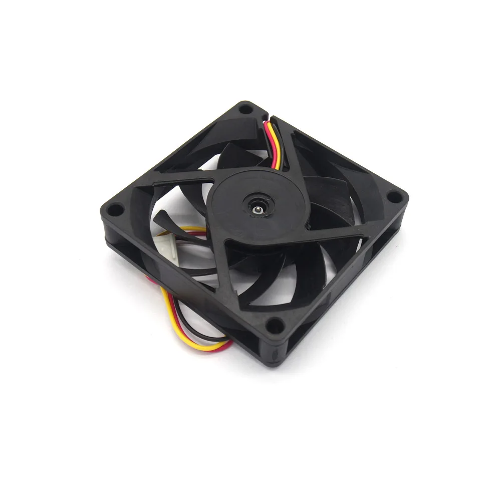 Вентилятор охлаждения процессора с шариковым подшипником 12 В 3pin 7 см 70 мм 70*70*15 70x15