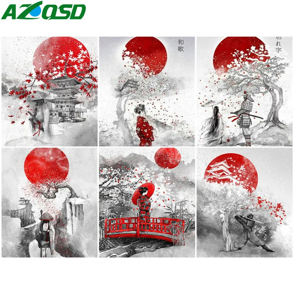 Набор для рисования по номерам женщин картина AZQSD | Дом и сад