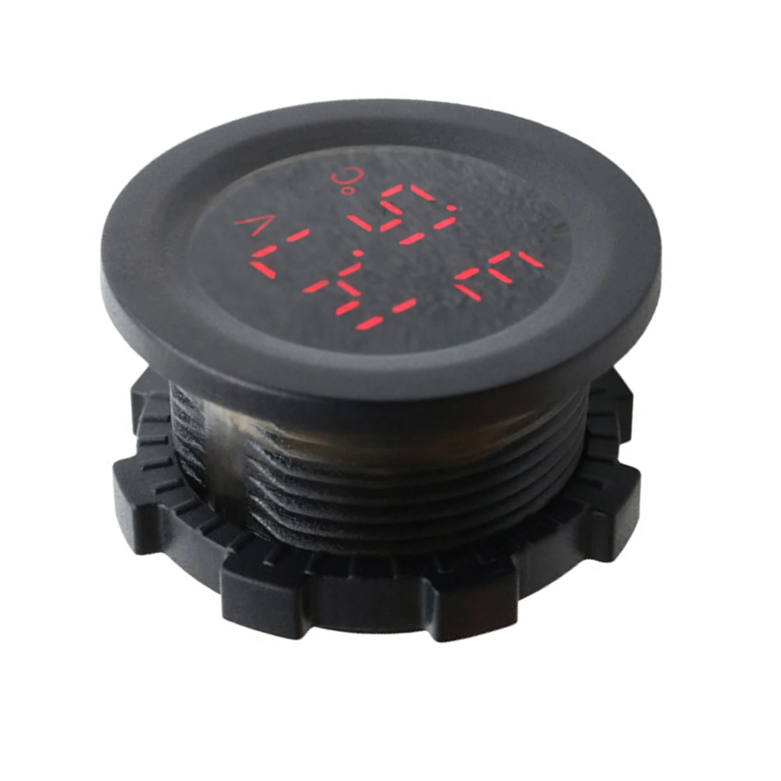 Цифровой вольтметр для автомобильного аккумулятора измеритель температуры