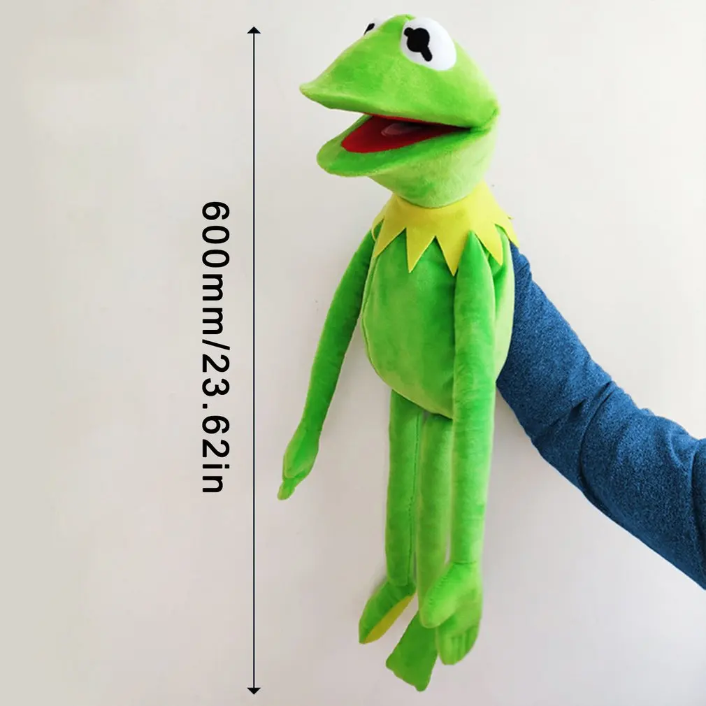 

Frog Puppet Soft Hand Frog Stuffed Plush Toy Muppets Show Toy With Movable Mouth Plush Toy Frog Doll