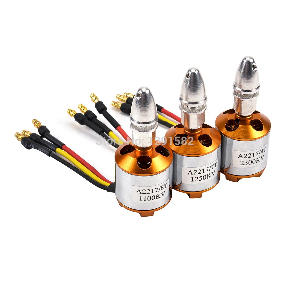 Мультикоптер A2217 2217 1100KV / 1250KV 2300KV RC бесщеточный Outrunner двигатель для 4 оси UFO самолет