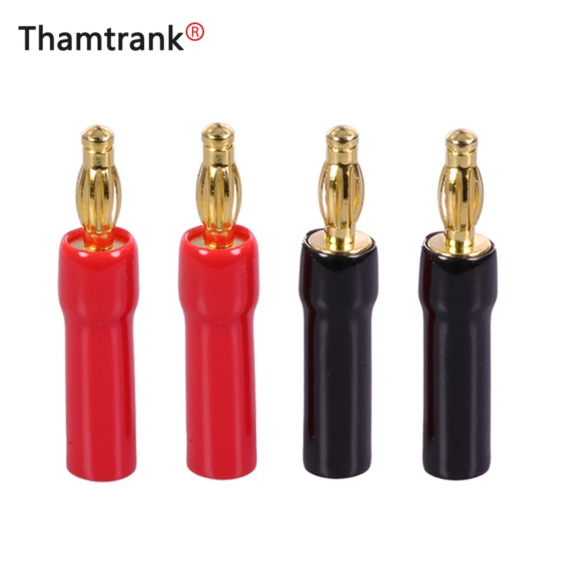 

10pcs/lot Banana Male Plug Connector Audio Banana Plug Male Speaker Amplifier Terminal Connector