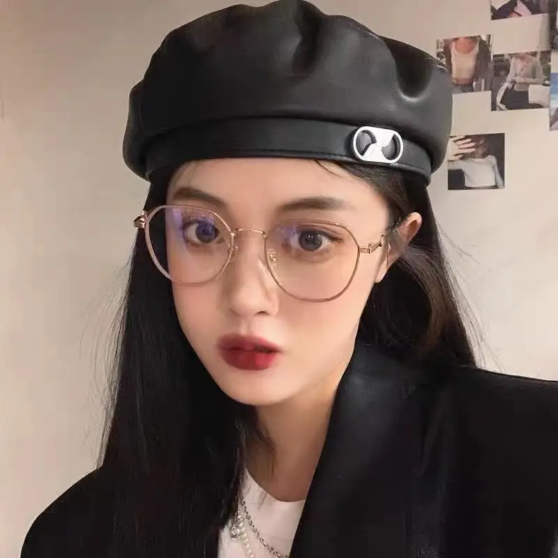 

2022 New Fashion Anti-Blue Light Women Eyewear Retro Myopia Eyeglasses Frame Trend Optical Computer Universal Eye Glasses