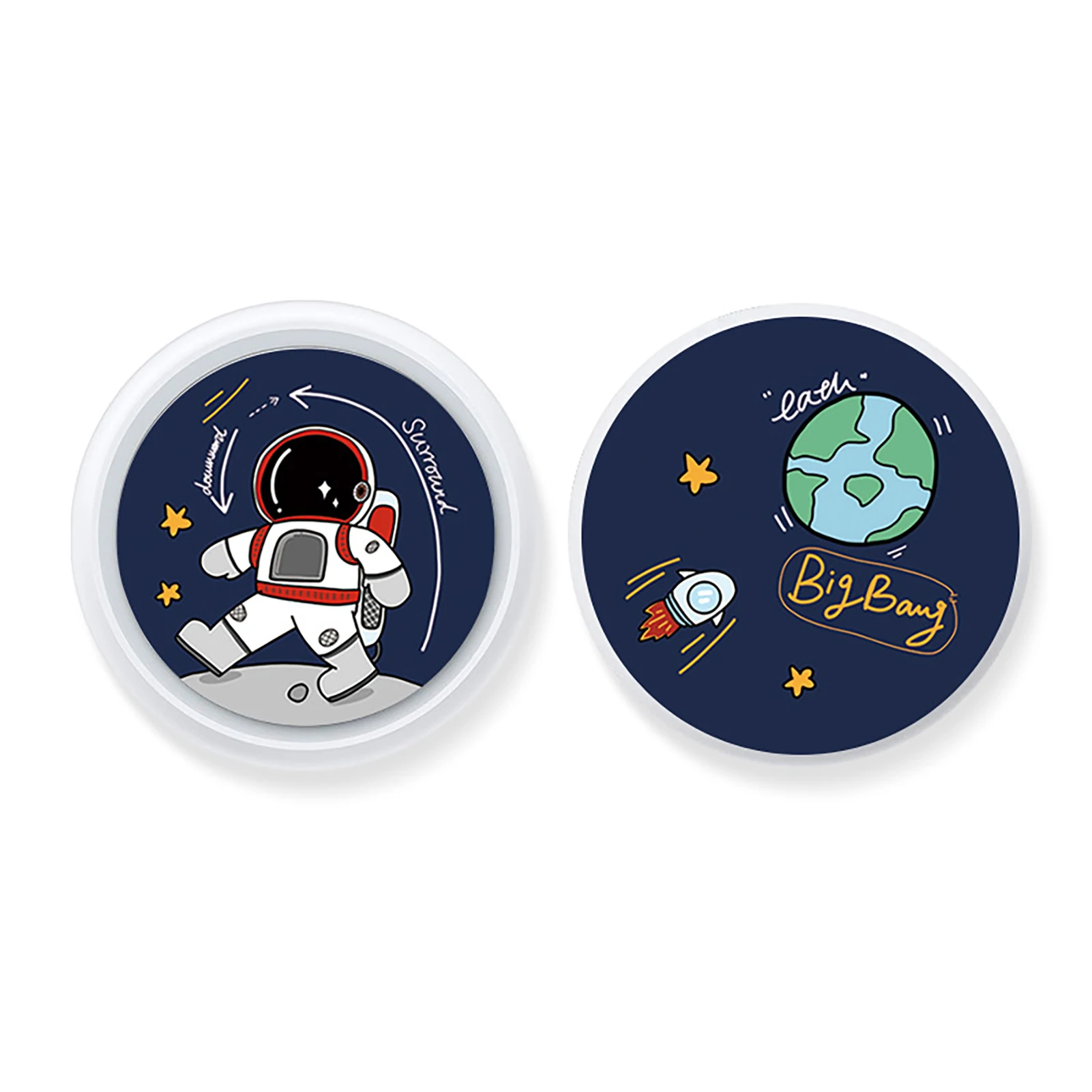 

Новый силиконовый мультяшный защитный чехол с наклейкой для Apple airtag, чехол для трекера, защита от потери