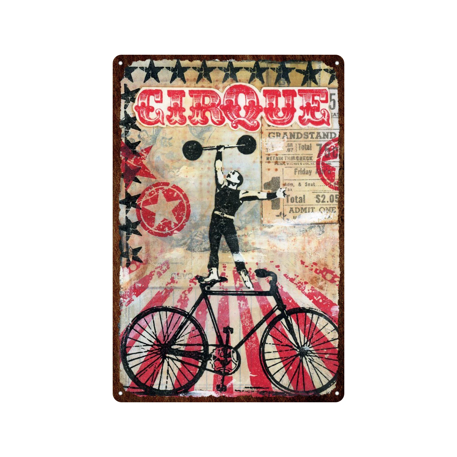 

Tin Painting Car Logo Plaque Metal Retro Poster Wall Rock Logo Music Bar Art Barbecue Restaurant Imported Beer Brave The World