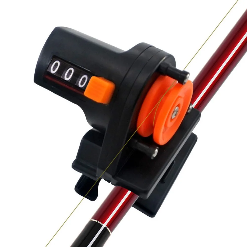Enlarge Fishing Line Depth Length Finder 999m Line Counter With Display For Fishing Rod Downrigger Fishing Tools