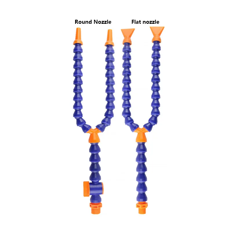 

1 шт. 300 мм 400 мм 500 мм круглая насадка Плоская Насадка Y-Образная Трубка пластиковые гибкие трубы для воды, масла, охлаждающей жидкости 1/4 3/8 1/2 PT...