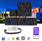 СВЕТОДИОДНЫЙ цифровой гибкий индивидуально адресуемый экран WS2812B 8*816*168*32,SP110E (Bluetooth пиксельный контроллер)