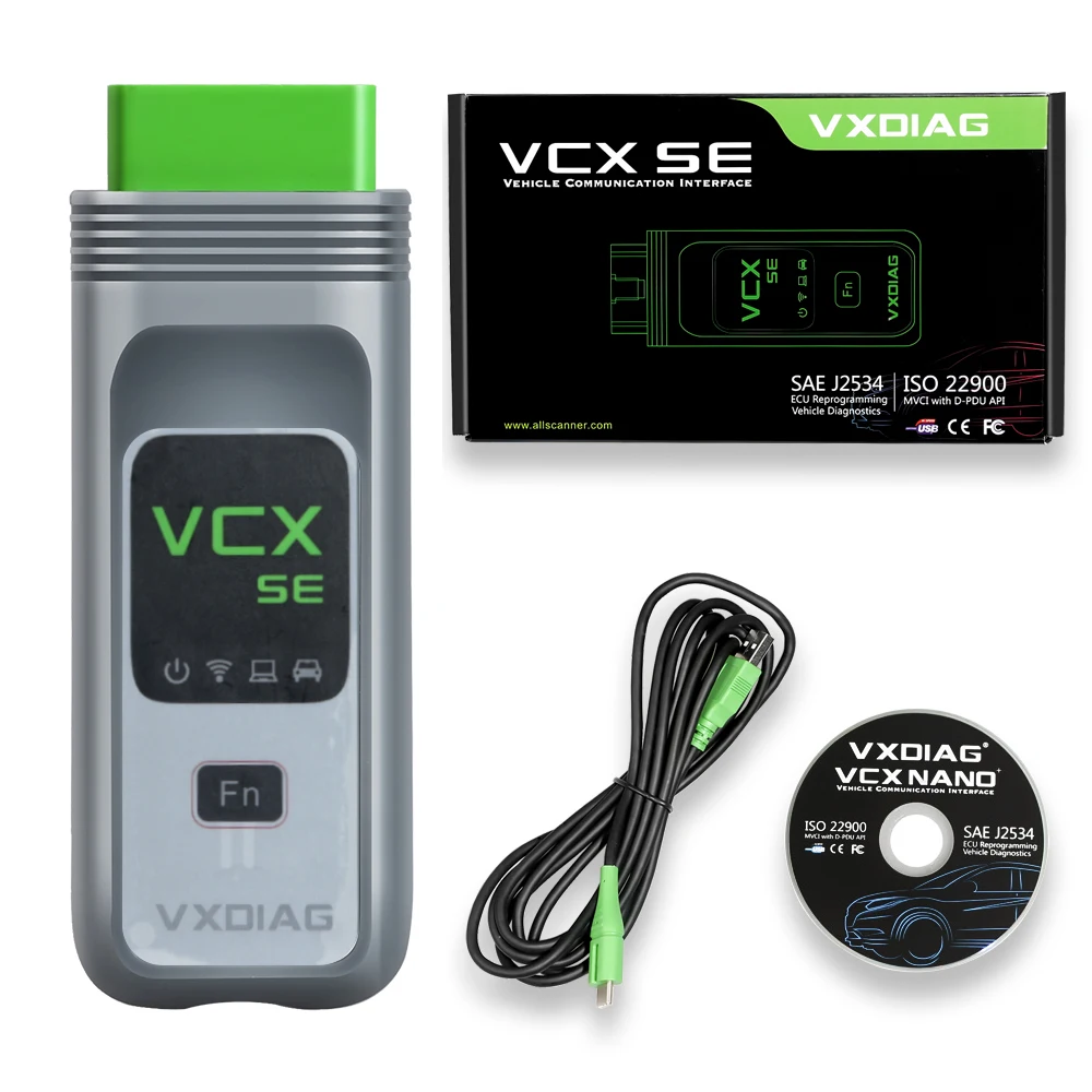 VXDIAG VCX SE для JLR OBDII сканер Jaguar/Land Rover многоязычный SDD автомобильный диагностический