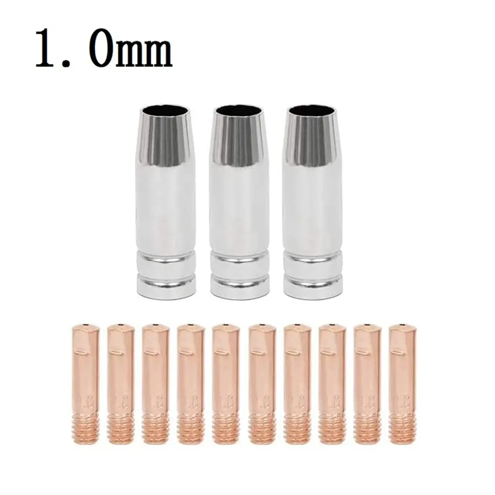 

Contact Tips 13pcs For 14AK 15AK Torches Consumables Holder Kit MIG Set