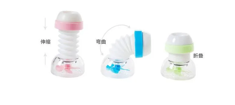 Faucet Extender 3 Colors Water Saver Children's Guide Groove Baby Hand Washing Fruit And Vegetable Device Wash Baby Tubs 1 pcs