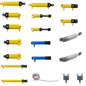 19 шт. 10 видов детали MOC Science Technology на заказ, пневматический Комплект сделай сам с воздушным насосом, нажимной поршень (воздушная трубка случайного цвета)