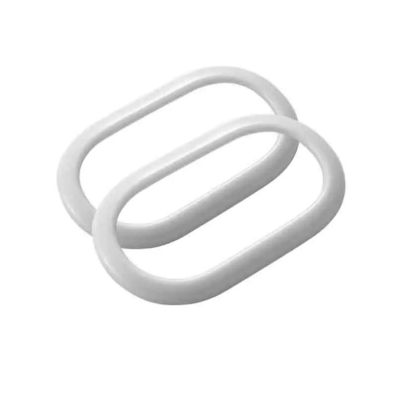 fortwo white 2pcs 2шт ABS Внутренняя дверь чаша крышка для Mercedes Smart Fortwo ForFour 453 дверные ручки автомобильные наклейки аксессуары для декорирования машины - Название цвета: fortwo white 2pcs
