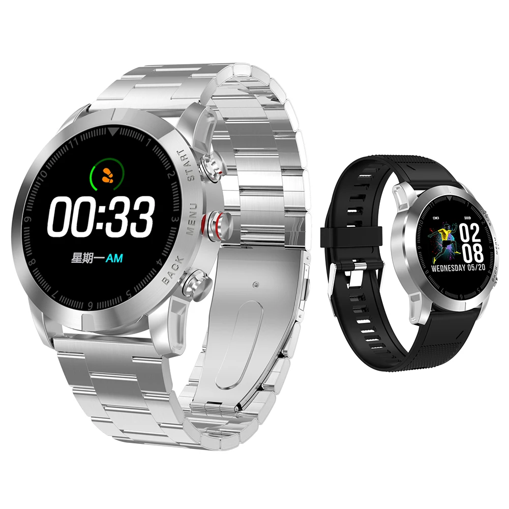 Смарт-часы S10 1,3 ''IP68 Водонепроницаемый Bluetooth 4,2 Smartwatch мониторинг сердечного ритма компас спортивные часы для Android iOS