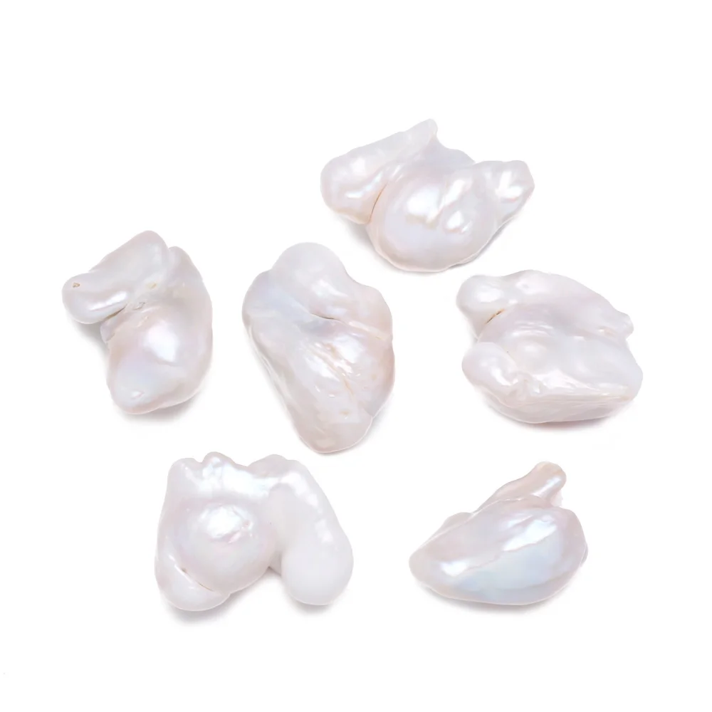 Natural Freshwater Pearl Irregular Pendant Charms For Jewelry Making DIY Necklace Accessories Free Loose Beads | Украшения и