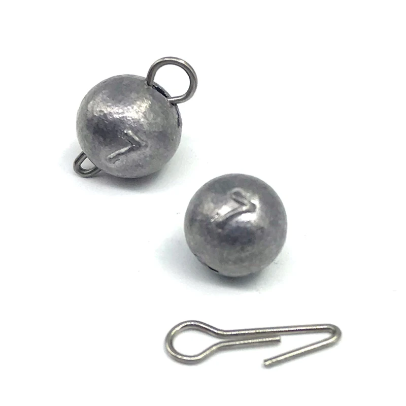 50 шт./лот грузило для рыболовного свинца 3-21 г с крючком быстросъемное кастинговое