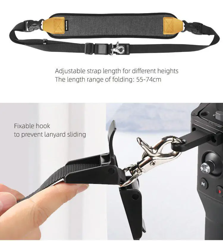 Плечевой ремень ремешок ручной спуск ремня стабилизатор для DJI фотоаксессуары