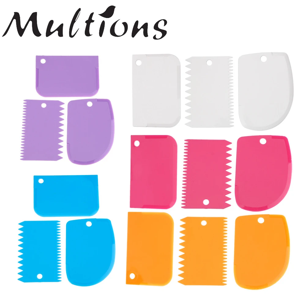 3 шт. крема скребок DIY скребка для украшения торта помадка кондитерские изделия