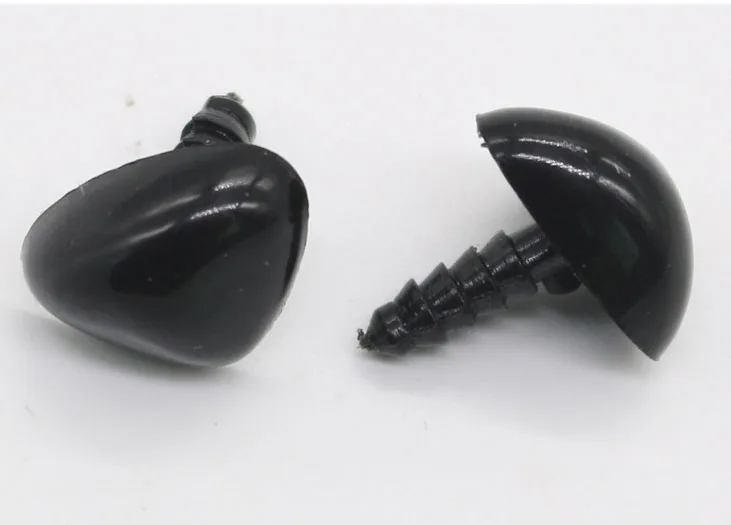 

30pcs 8-26mm red/black/brown/pink Triangle plastic safety toy noses & soft washer for diy doll