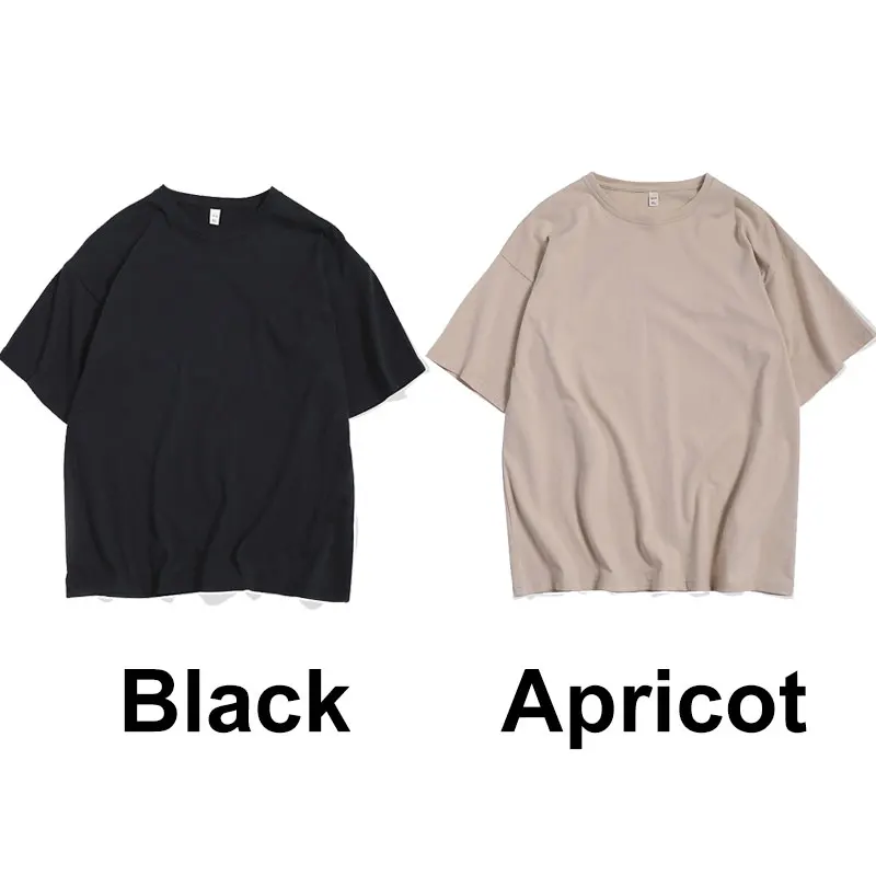 Black-Apricot LAPPSTER дропшиппинг Harajuku Твердые смешные футболки лето мужские цветные хип-хоп футболки Высокое качество хлопок белые топы тройники - Цвет: Black-Apricot