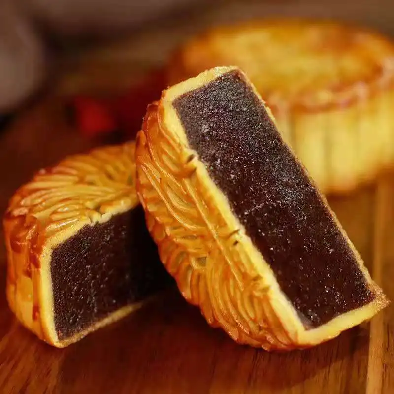 

Lirong Cantonese Bean Paste Mooncake women kids casual snacks 187.5g x4