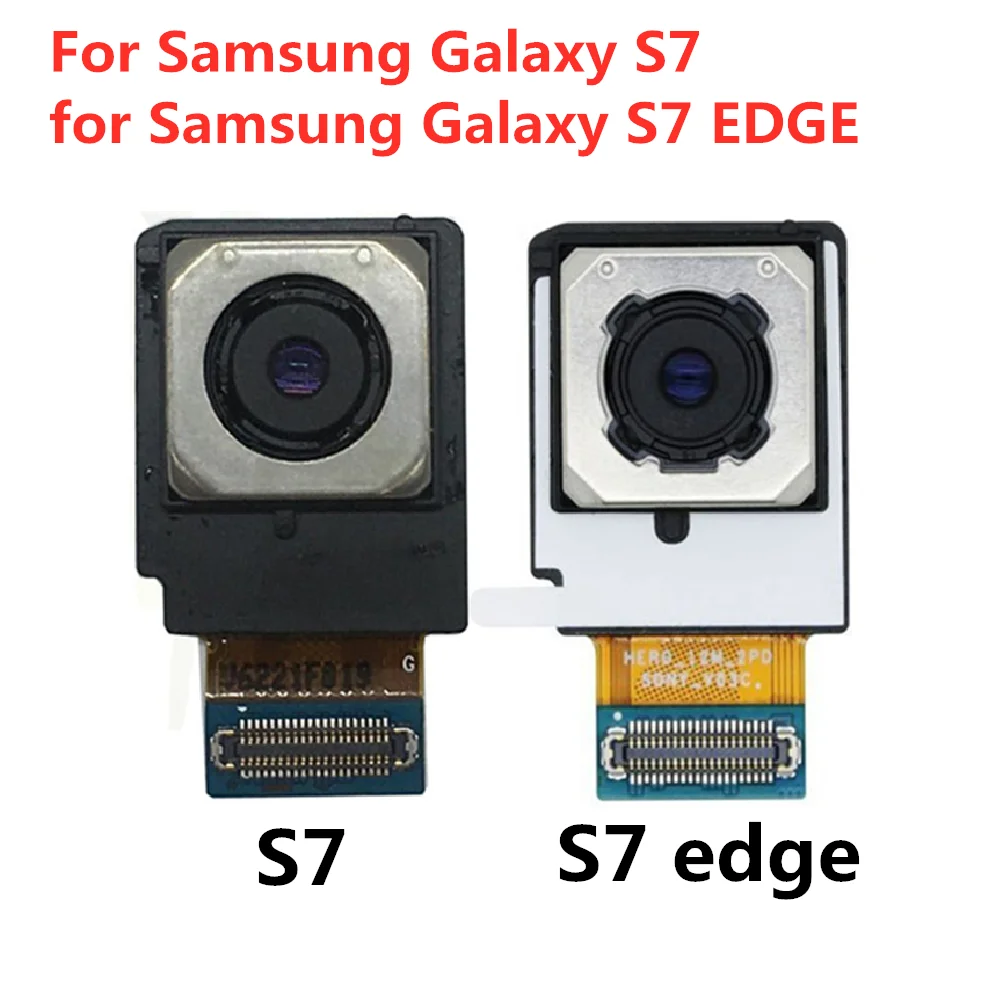 Оригинал для Samsung Galaxy S7 SM-G930F G930FD G930W8 edge G935F G935FD задняя основная камера гибкий