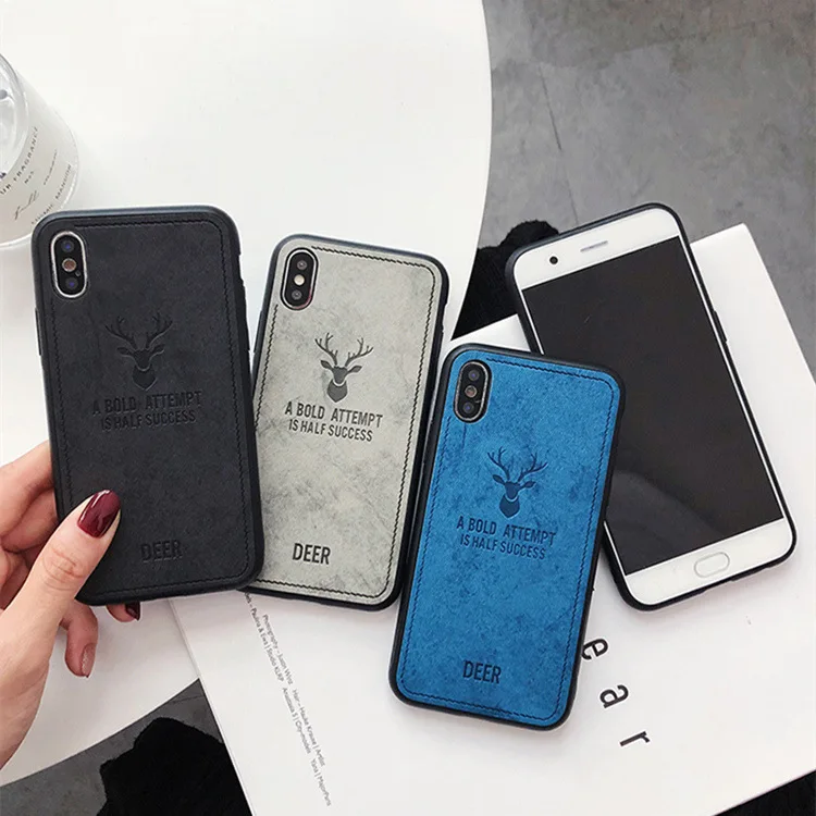 Олень чехол для Vivo Y93 Y91C Y91 Y95 Y97 Y3 Y17 Y83 Y85 Y81 Y81S Y79 Y75 Y71 Y67 Y66 Y65 V11 V11i V15 Pro S1 Z3i Z5X V5 V9