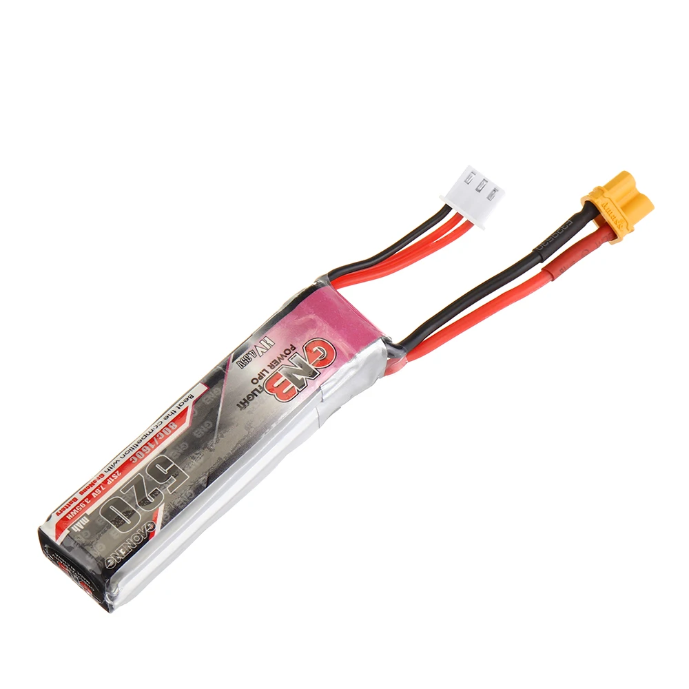 4 шт. Lipo аккумулятор Gaoneng 7 6 В 520 мАч 80C 2S HV 35 в разъем XT30 для микро FPV Racing Cine Whoop BetaFPV Drone