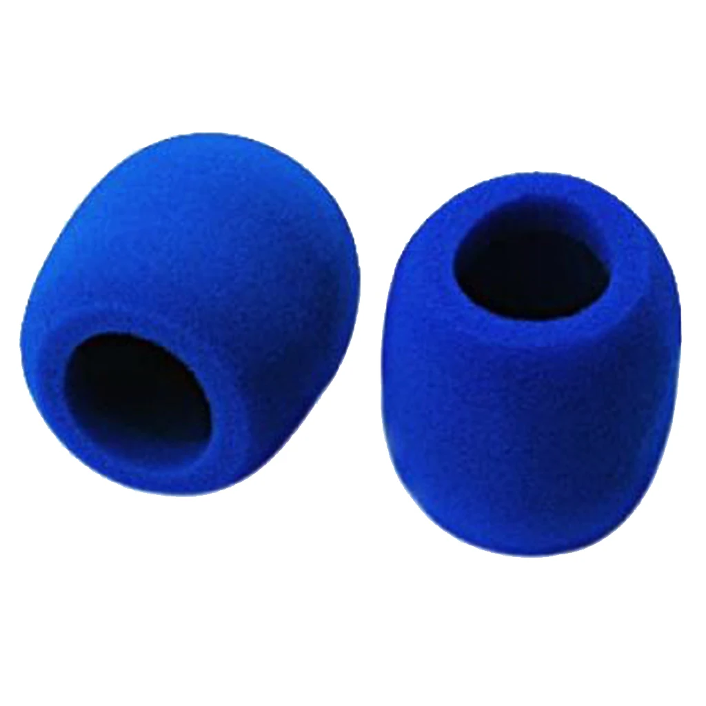 

Microphone Windscreens, 2 Pcs Professional Mini Mic Soft Foam Cover