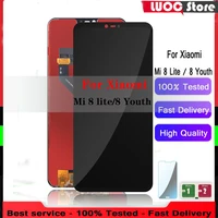 for xiaomi mi 8 lite lcd display touch screen digitizer assembly replacement display for xiaomi mi 8 lite mi 8 youth mi 8x lcd